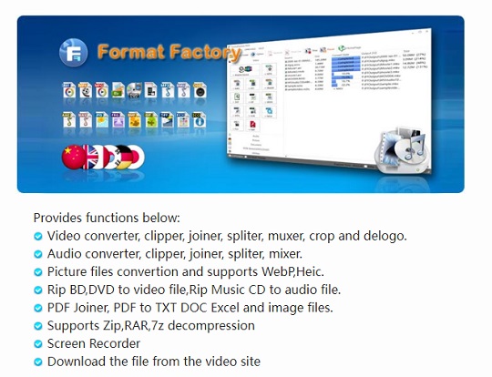 Aplikasi Pengubah Audio Format Factory