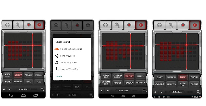 Aplikasi Pengubah Suara RoboVox Voice Changer Pro